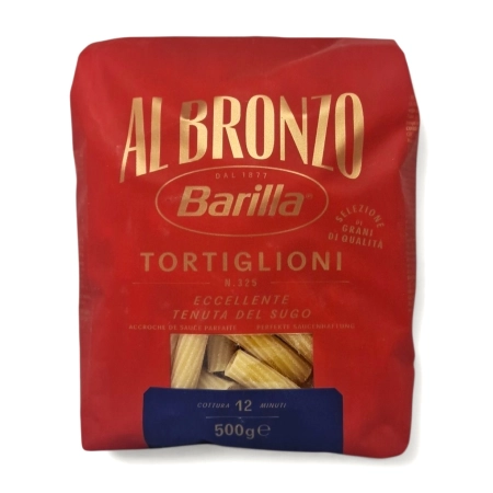 Barilla Al Bronzo Tortiglioni n.325 - makaron durum 500g